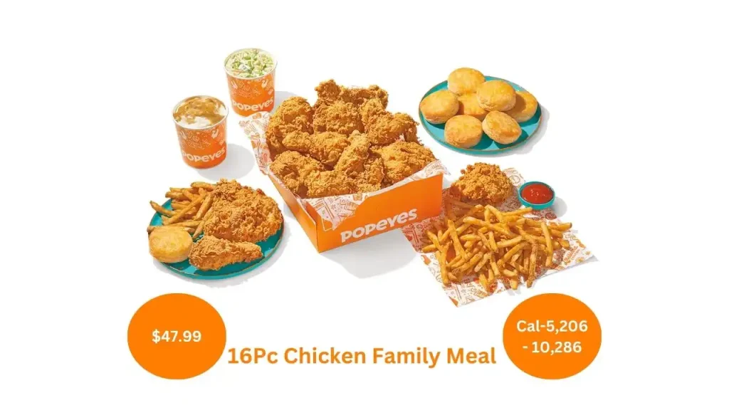 16pc chicken family meal