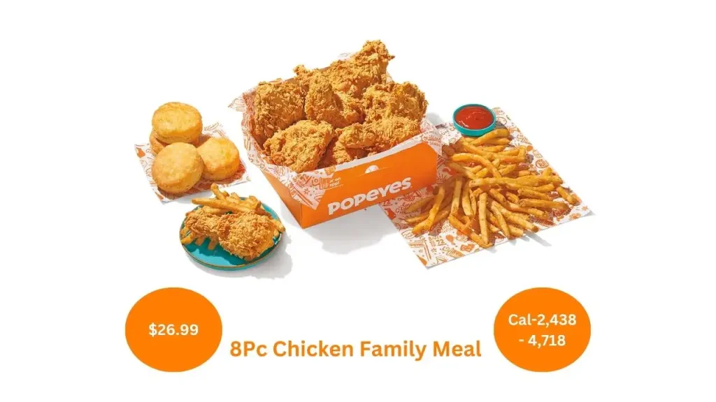 8pc chicken family meal