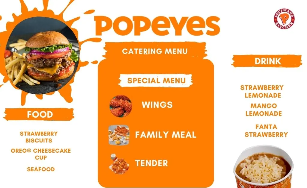 Popeyes Allergen Menu