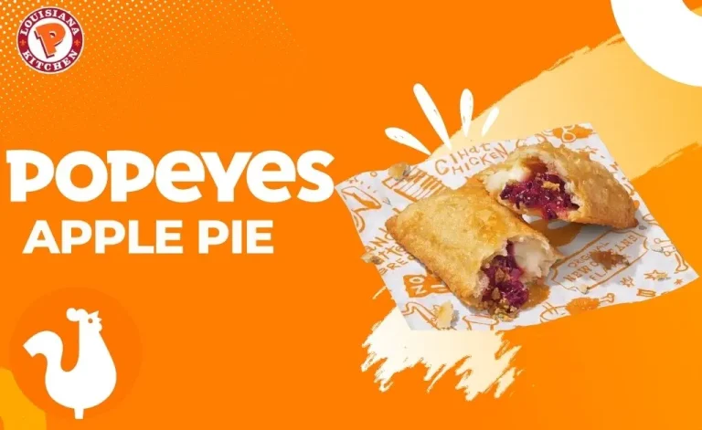 Popeyes Cinnamon Apple Pie