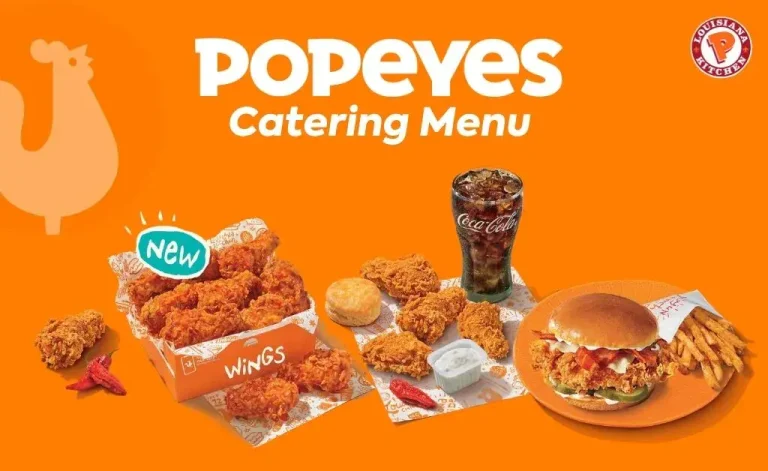 Popeyes Catering Menu with Prices 2024