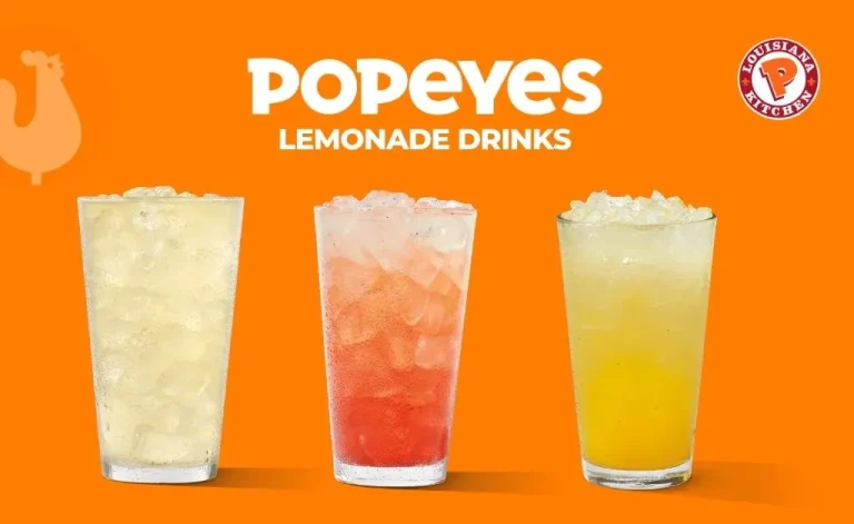 Popeyes Lemonade Drinks 2024