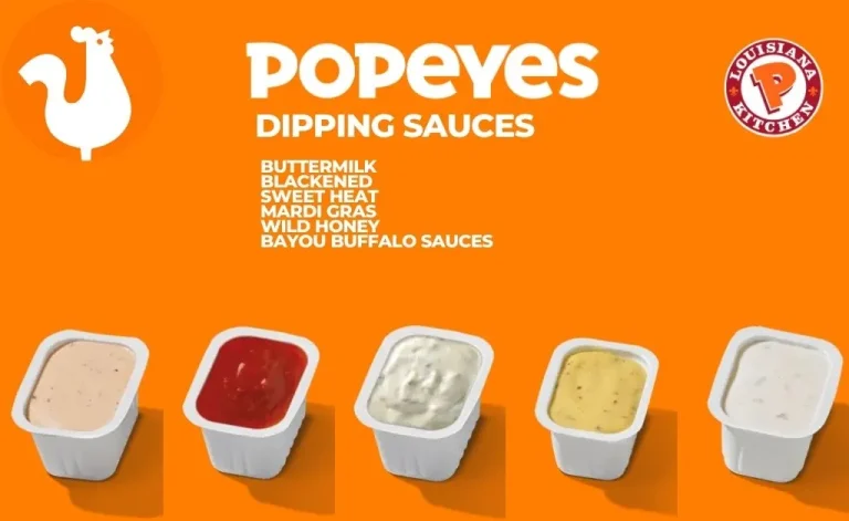 Popeyes Dipping Sauces