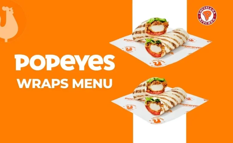 Popeyes wraps menu