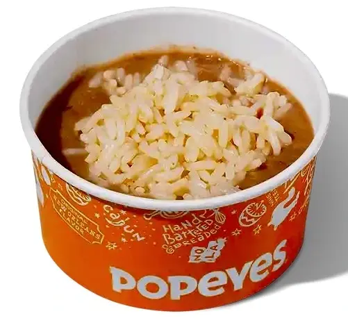 Popeyes Red bean and rice