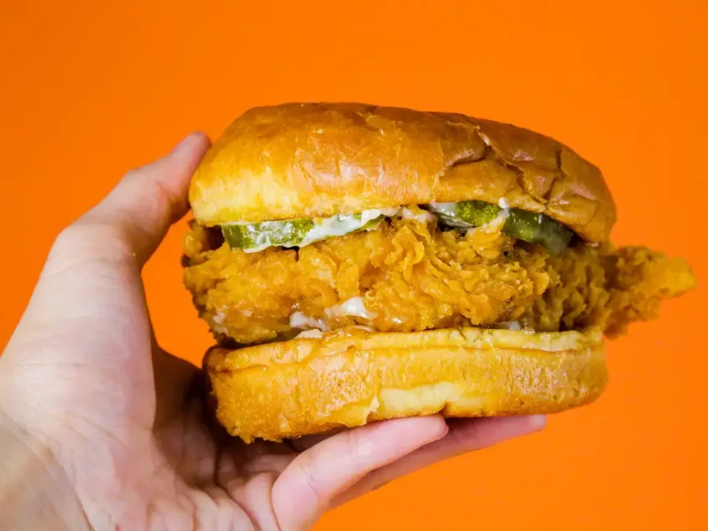 Popeyes Sandwich menu