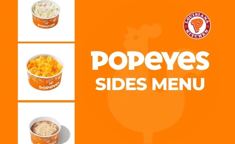 Popeyes Sides Menu