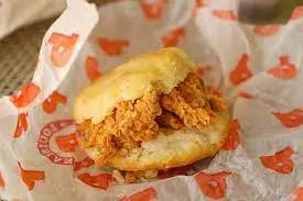 Popeyes chicken biscuit