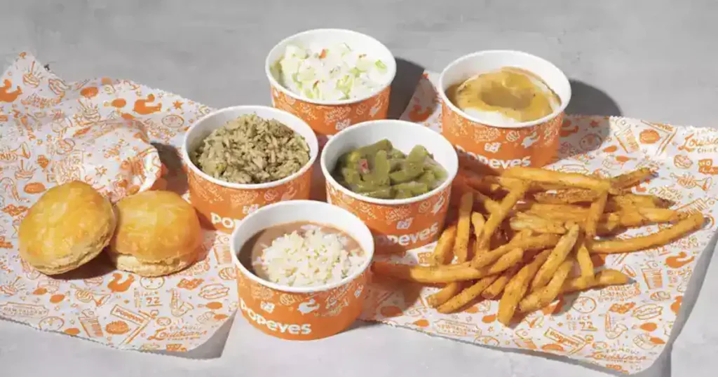 popeyes sides menu