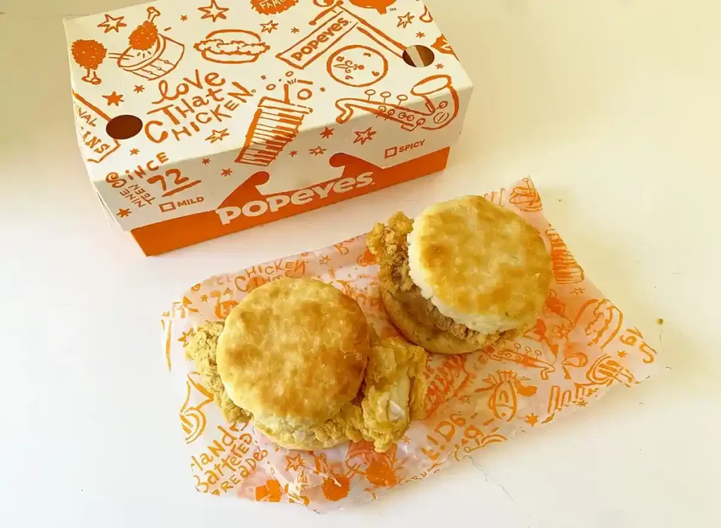 Popeyes sugar biscuit