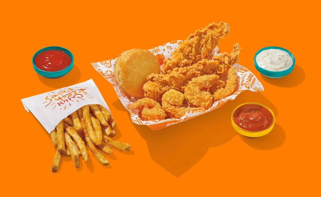 Popeyes seafood menu