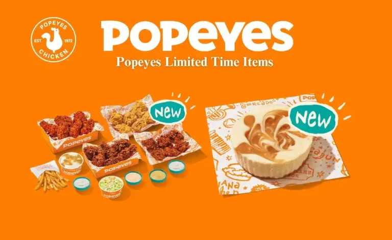 Popeyes limited time menu items