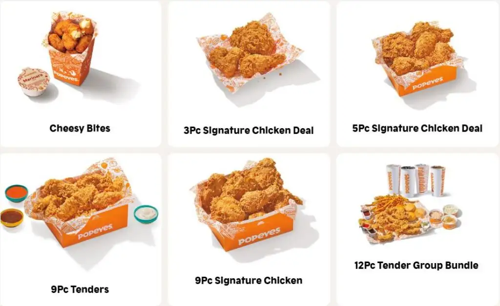 Popeyes limited time menu item