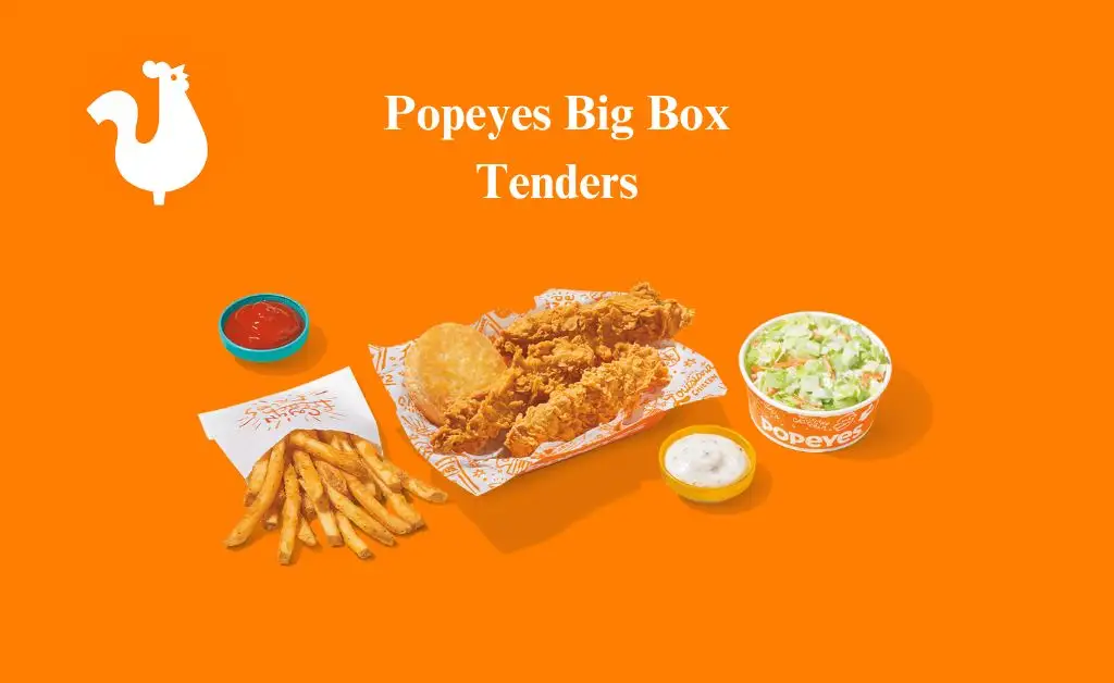 Popeyes big box tenders