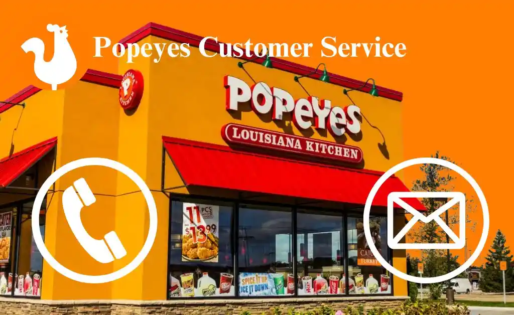 Popeyes customer service phone number & gmail