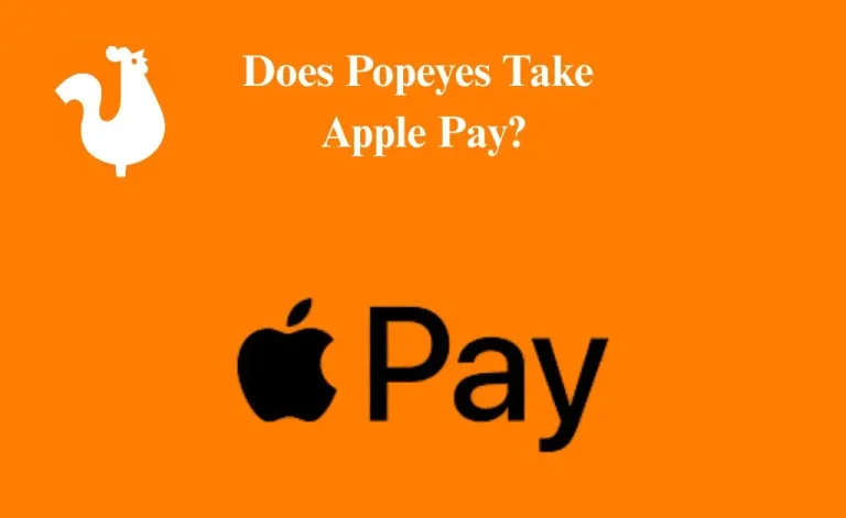 Does popeyes take apple pay