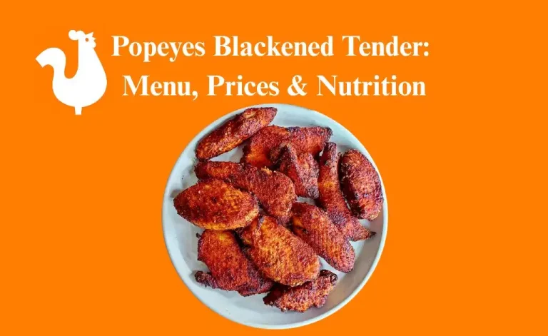 Popeyes blackened tender