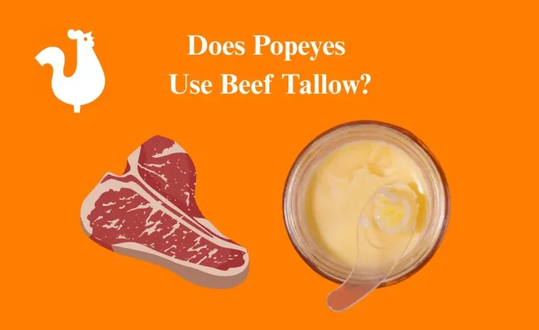 does popeyes use beef tallow