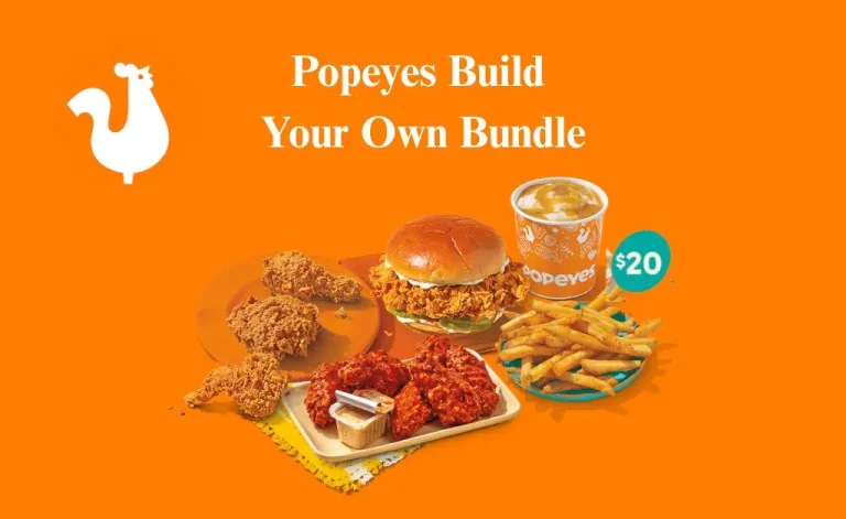 Popeyes build your own bundle