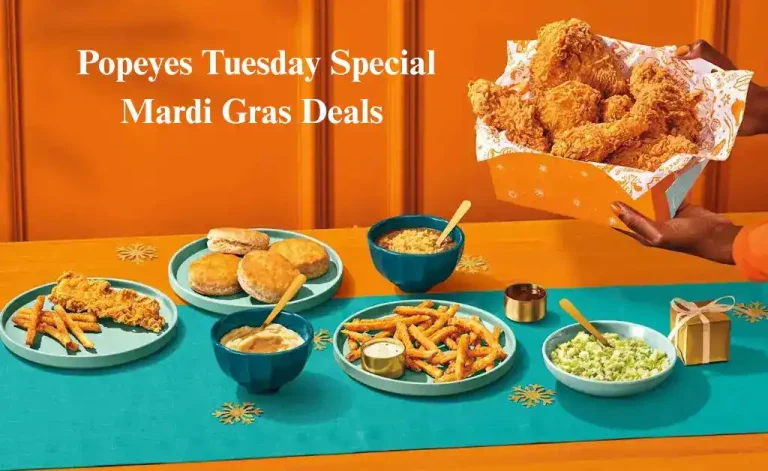 Popeyes tuseday special mardi gras